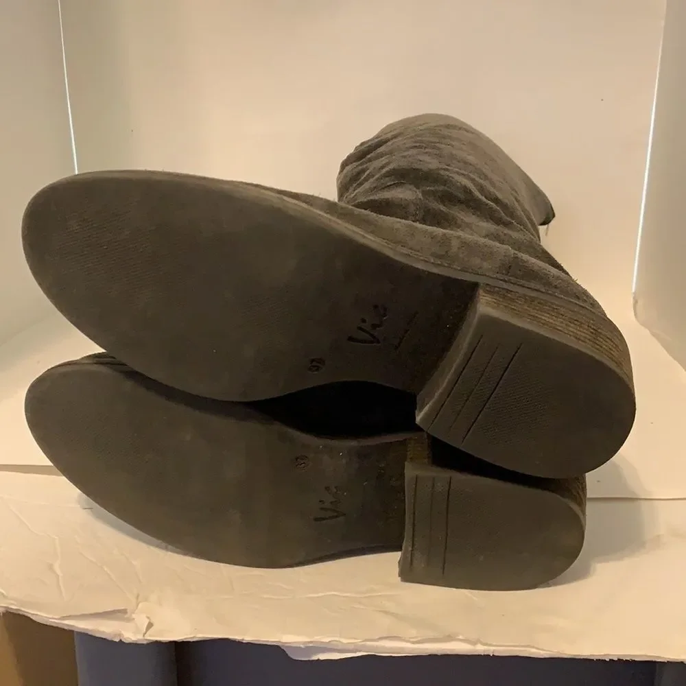 Vic Matie Suede‎ Boots Sz 37